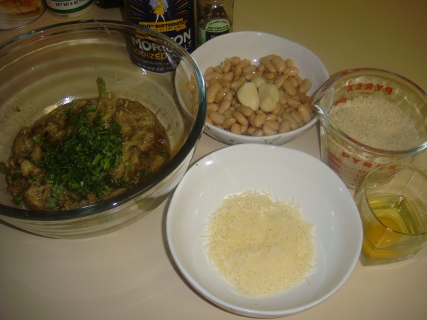 Baklažánové guľky / Eggplant meatballs (fotorecept) - obrázok 4