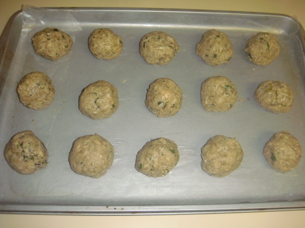 Baklažánové guľky / Eggplant meatballs (fotorecept) - obrázok 7