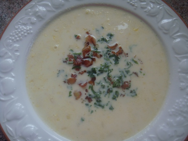 Polievka z čerstvej kukurice - Corn chowder (fotorecept) - obrázok 7