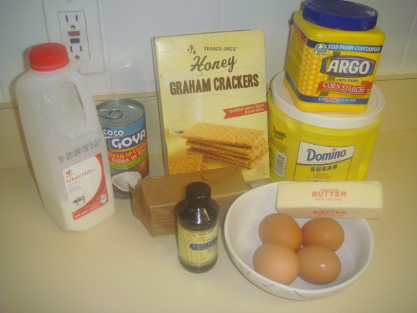 Kokosový páj / Coconut cream pie (fotorecept) - obrázok 1