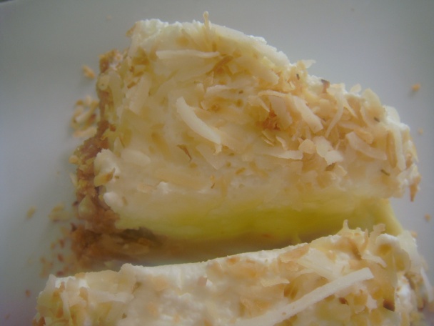 Kokosový páj / Coconut cream pie (fotorecept) - obrázok 11