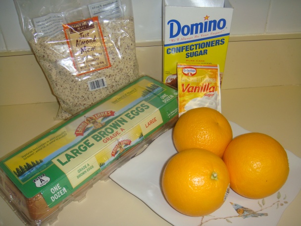 Pomarančová torta - Orange and almond cake (fotorecept) - obrázok 1