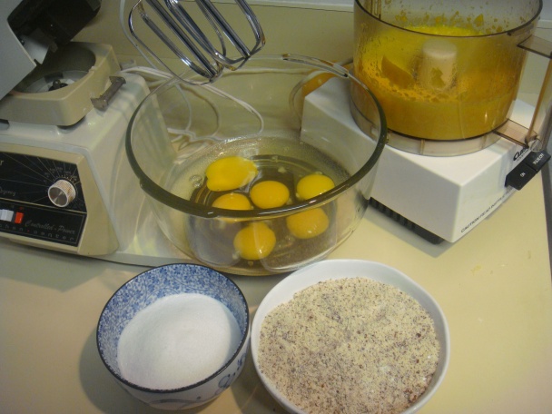 Pomarančová torta - Orange and almond cake (fotorecept) - obrázok 5