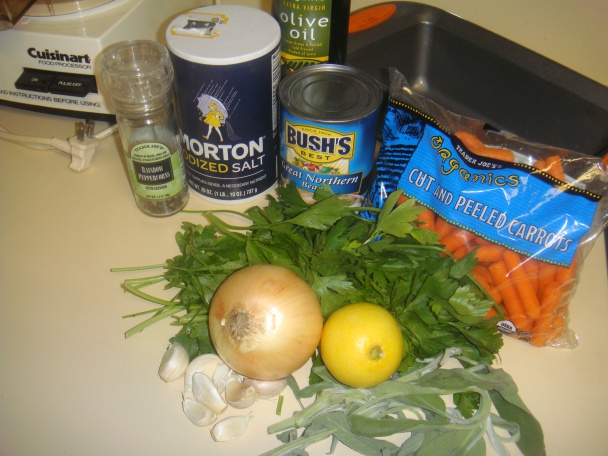 Fazuľová nátierka - White bean pate (fotorecept) - obrázok 1