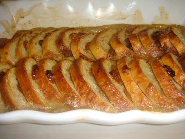 Chlebový puding s rumovou polevou (fotorecept) - obrázok 7