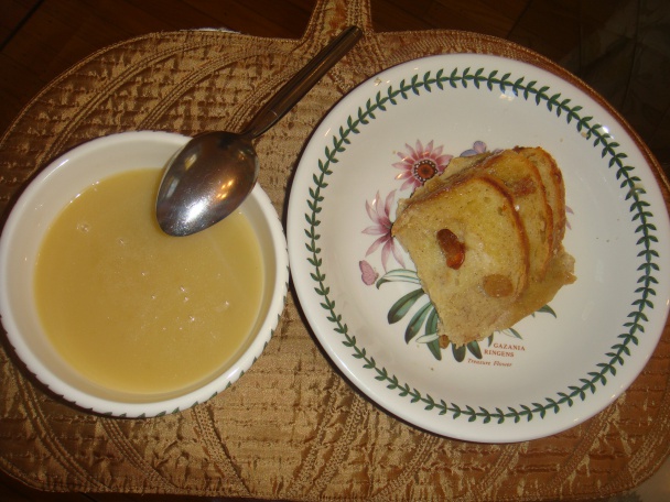 Chlebový puding s rumovou polevou (fotorecept) - obrázok 9