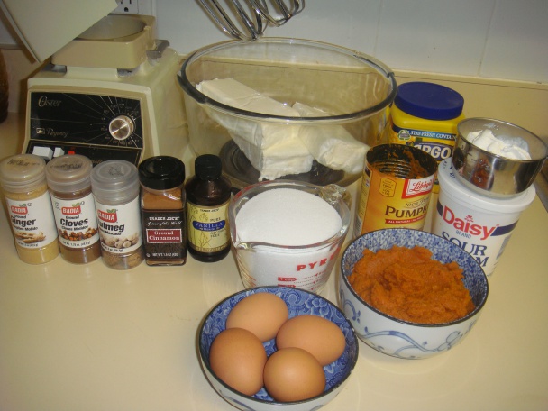 Tekvicový cheesecake - Pumpkin cheesecake (fotorecept) - obrázok 1