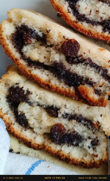 Kysnutý makový závin (fotorecept) - obrázok 7