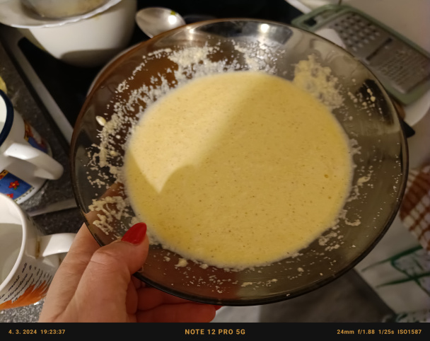 Hrášková polievka s krupicovými haluškami (fotorecept) - obrázok 2