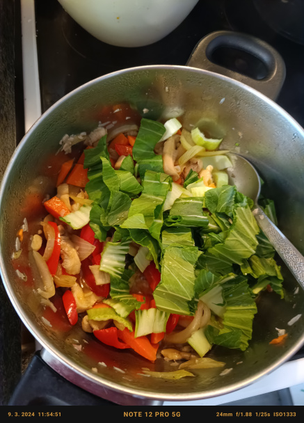 Pak choi s hlivou ustricovou (fotorecept) - obrázok 4