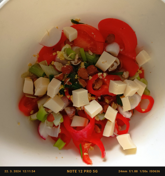 Šalát so zázvorom na podporu imunity (fotorecept) - obrázok 4