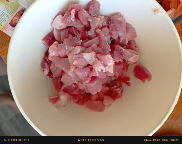 Bravčové mäso s tarhoňou (fotorecept) - obrázok 1