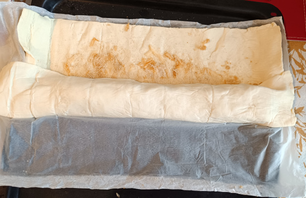 Rýchla jablková štrúdľa z lístkového cesta (fotorecept) - obrázok 2