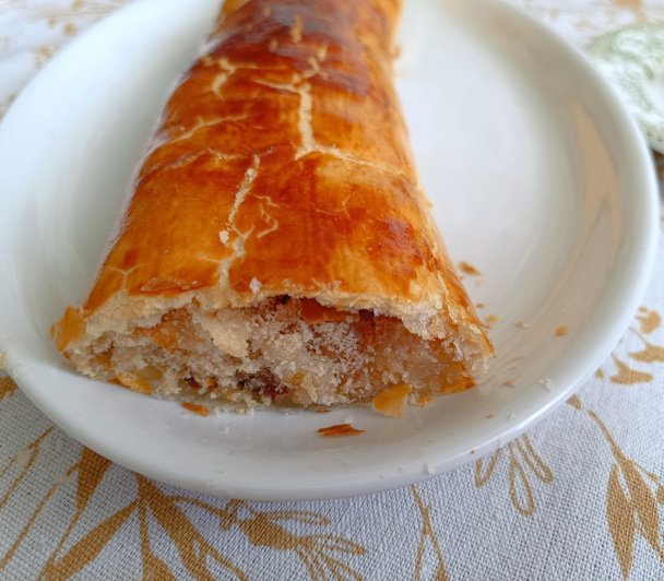 Rýchla jablková štrúdľa z lístkového cesta (fotorecept) - obrázok 6