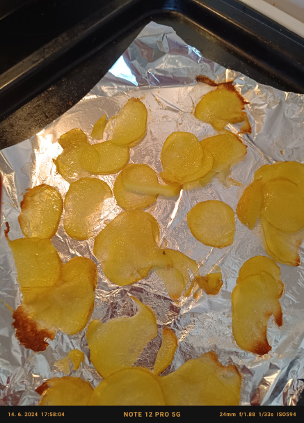 Domáce chipsy  - obrázok 2