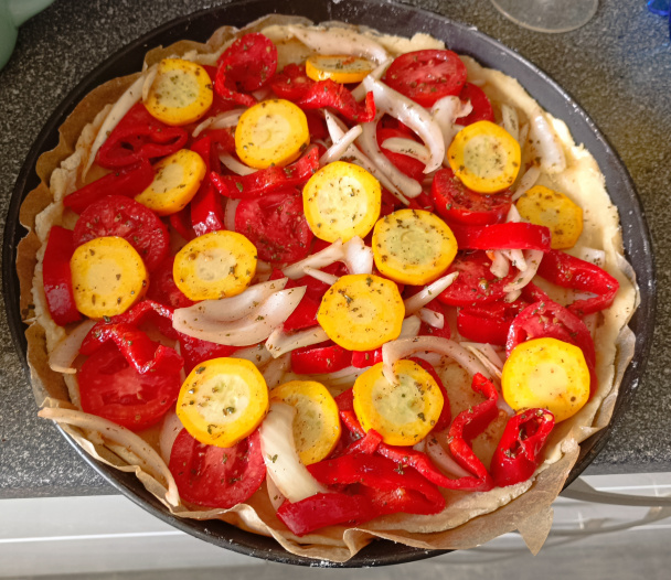 Quiche zo sezónnej zeleniny (fotorecept) - obrázok 4