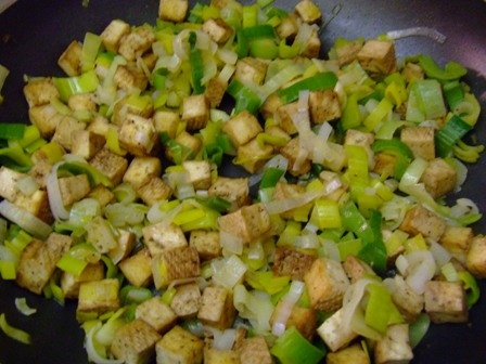 Cestovinový šalát s tofu  - obrázok 2