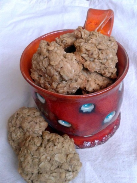 Ovsené arašidovo-medové sušienky  - obrázok 3