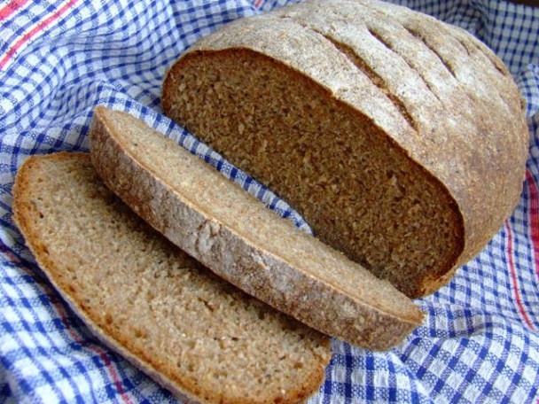 Celozrnný zemiakový pšenično-ražný chlieb - obrázok 2