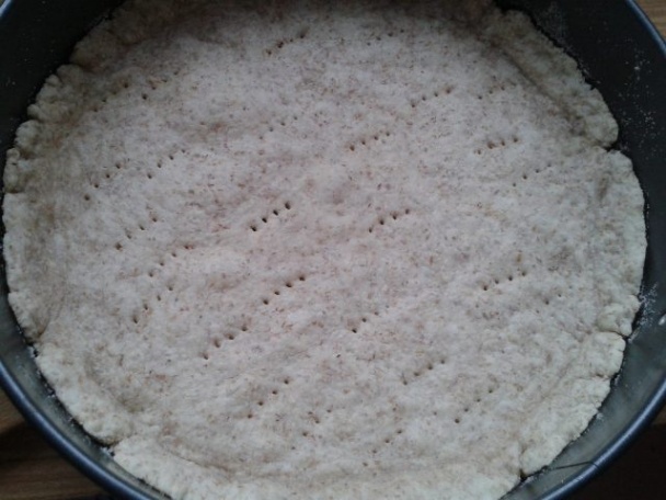 Tvarohový koláč s čerešňami a škoricovou posýpkou (fotorecept) - obrázok 4