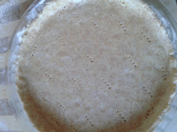 Slaný tvarohový koláč (fotorecept) - obrázok 1