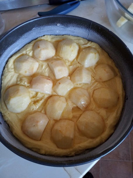 Jablkový koláč s medom a orieškami (fotorecept) - obrázok 2