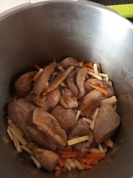 Morčacie stehno na zelenine (fotorecept) - obrázok 1