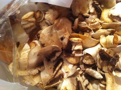 Šampiňóny so špenátom - obrázok 1