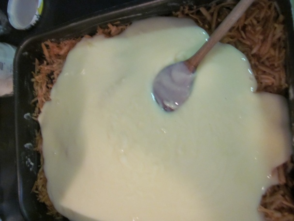 Jablkovo-pudingová žemľovka - obrázok 4