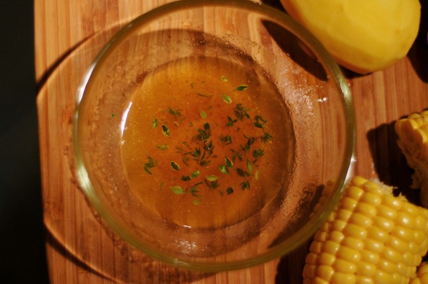 Husacie prsia a zemiakové carpaccio (fotorecept) - obrázok 1