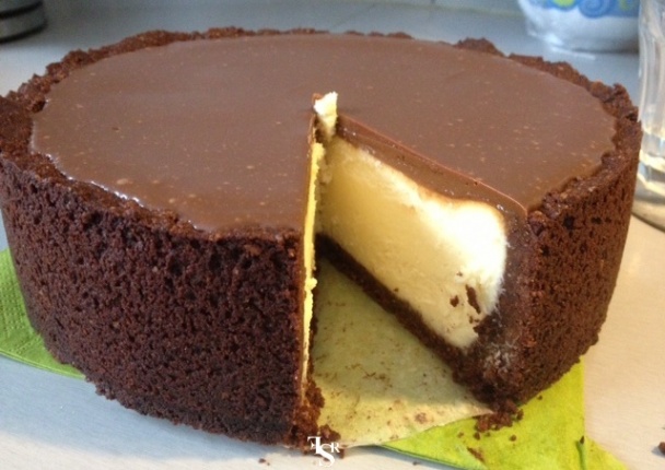 Philadelphia koláč s čokoládou 3x ináč - Triple chocolate cheesecake (fotorecept) - obrázok 13