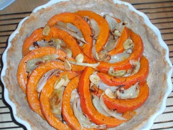 Tekvicovo-syrový quiche (fotorecept) - obrázok 4