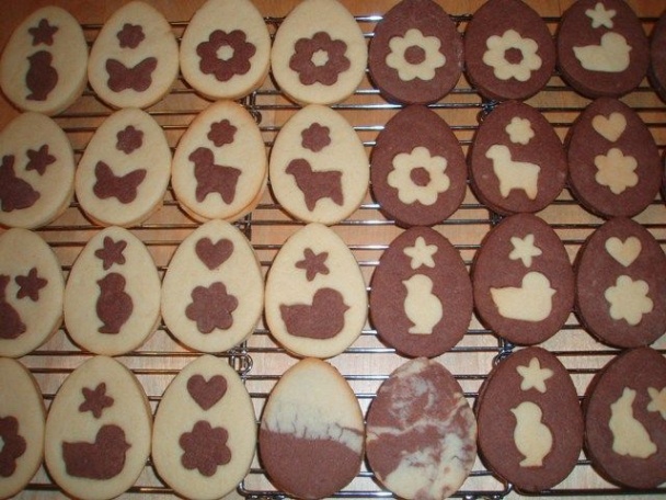 Špaldové linecké keksy - obrázok 2