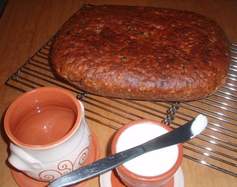 Pšenično-ražný kváskový chlieb 2. - obrázok 3