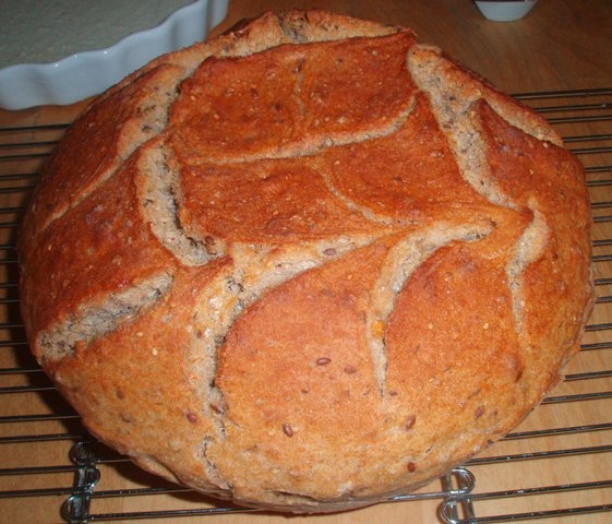 Špaldovo-pšeničný kváskový chlieb (fotorecept) - obrázok 6