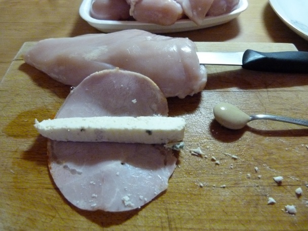 Plnené kuracie prsia na šampiónoch  (fotorecept) - obrázok 3