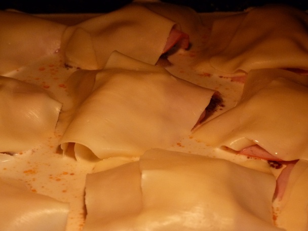 Zapekaná krkovička,  šťouchané brambory, paradajkový šalát (fotorecept) - obrázok 5