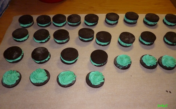 Kakaovo-pepermintové keksíky  - obrázok 2