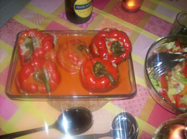 Plnená paprika s paradajkovou omáčkou (fotorecept) - obrázok 8