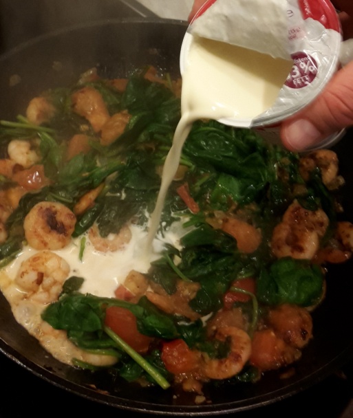 Tagliatelle s krevetami a špenátom (fotorecept) - obrázok 9