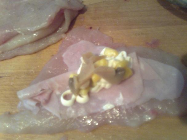 Kurací rezeň s prekvapením - obrázok 2