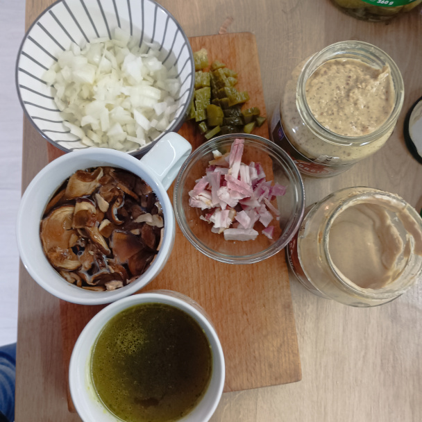 Kuracie soté na horčicovo-dubákovej omáčke (fotorecept) - obrázok 2