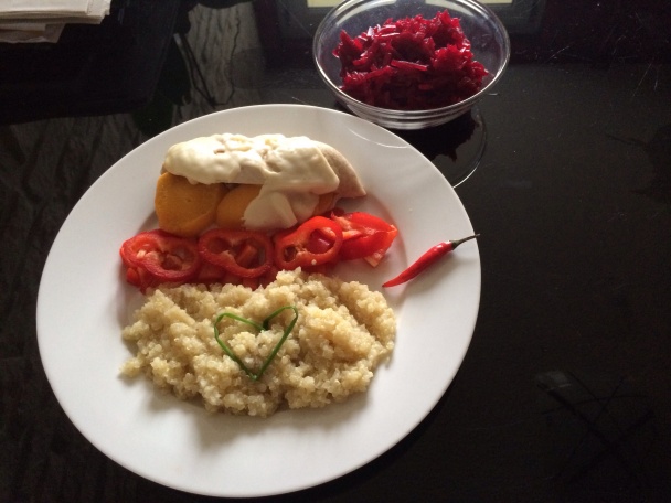 Quinoa s kuracím mäsom - rýchly obed z parného hrnca - obrázok 4