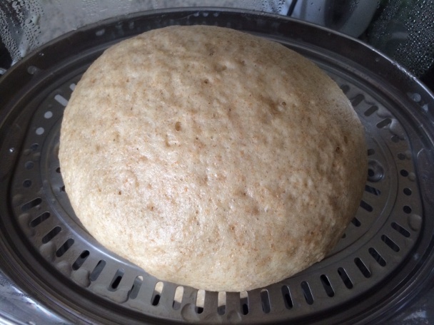 Špaldová knedľa z parného hrnca - obrázok 2