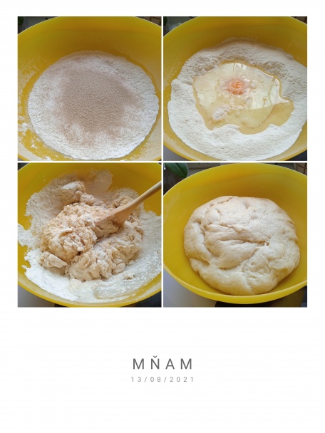 Slivkový koláč s posýpkou (fotorecept) - obrázok 1