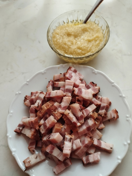 Apolenkin cesnekáč so slaninkou (fotorecept) - obrázok 4