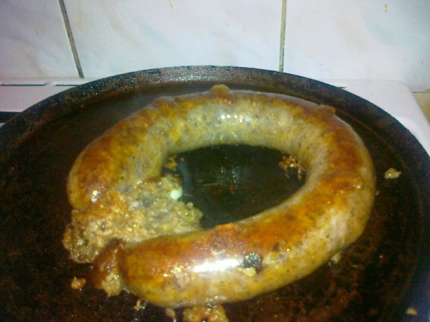 Pečená jaternica so zemiakovou kašou - obrázok 2