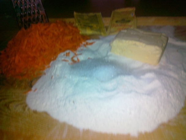 Mrkvové rožteky plnené orieškovou plnkou - obrázok 1