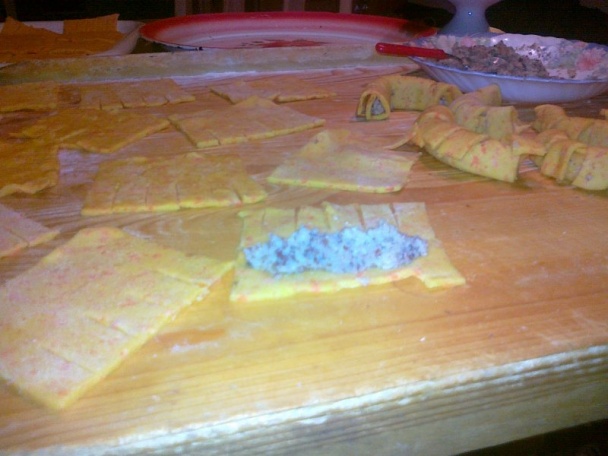 Mrkvové rožteky plnené orieškovou plnkou - obrázok 3