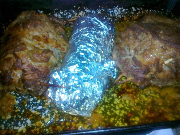 Plnená pečená bravčová podbrušinka - obrázok 3